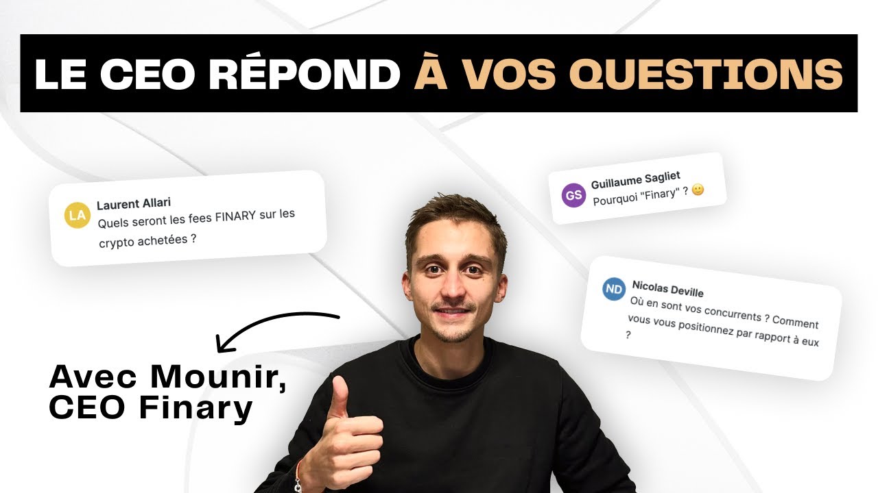 Community Call #1 : Mounir répond aux questions des utilisateurs de Finary en direct