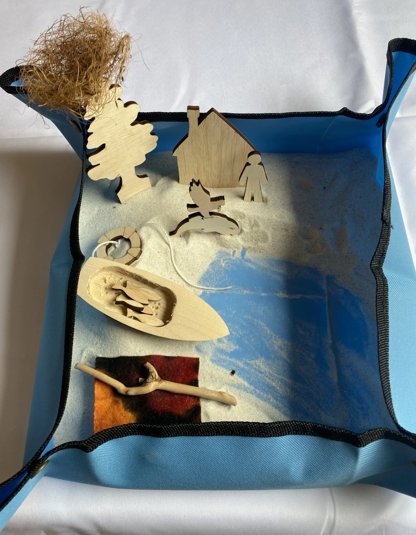 Swimming Eagle Story & Sandtray Set
