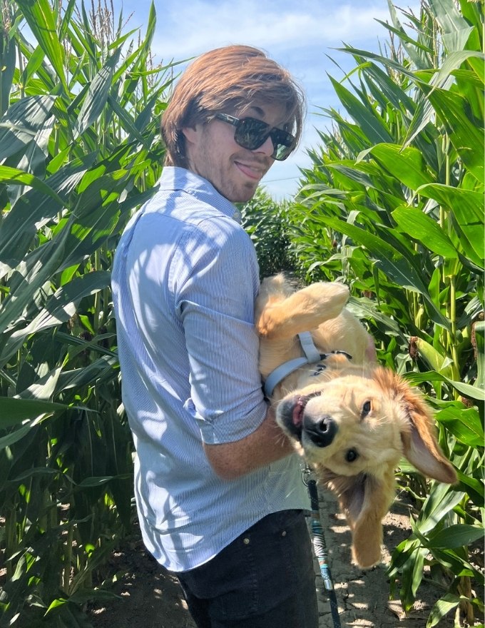 Jones en Olaf de golden retriever