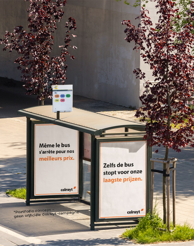 campagne concept OOH