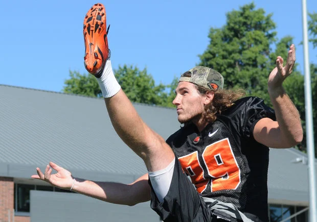 Tim McMullen - Oregon State Football Action