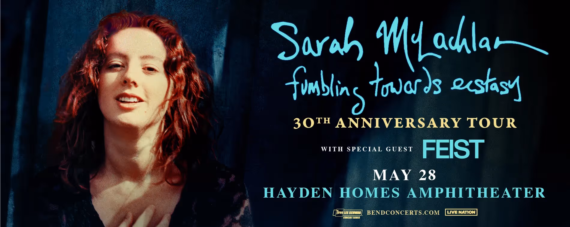 Sarah McLachlan Fumbling Towards Ecstasy 30th Anniversary Tour 2024 Hayden Homes Amphitheater