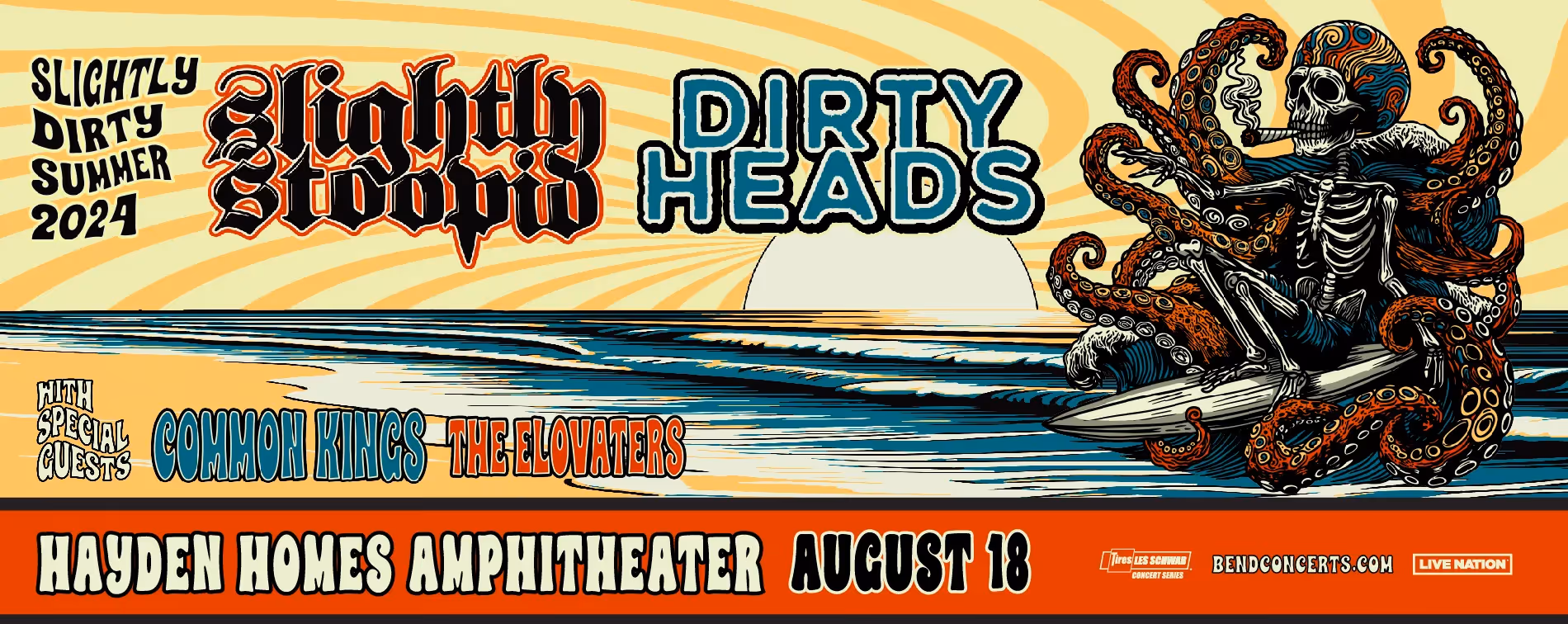 Slightly Stoopid 2024 Hayden Homs Amphitheater