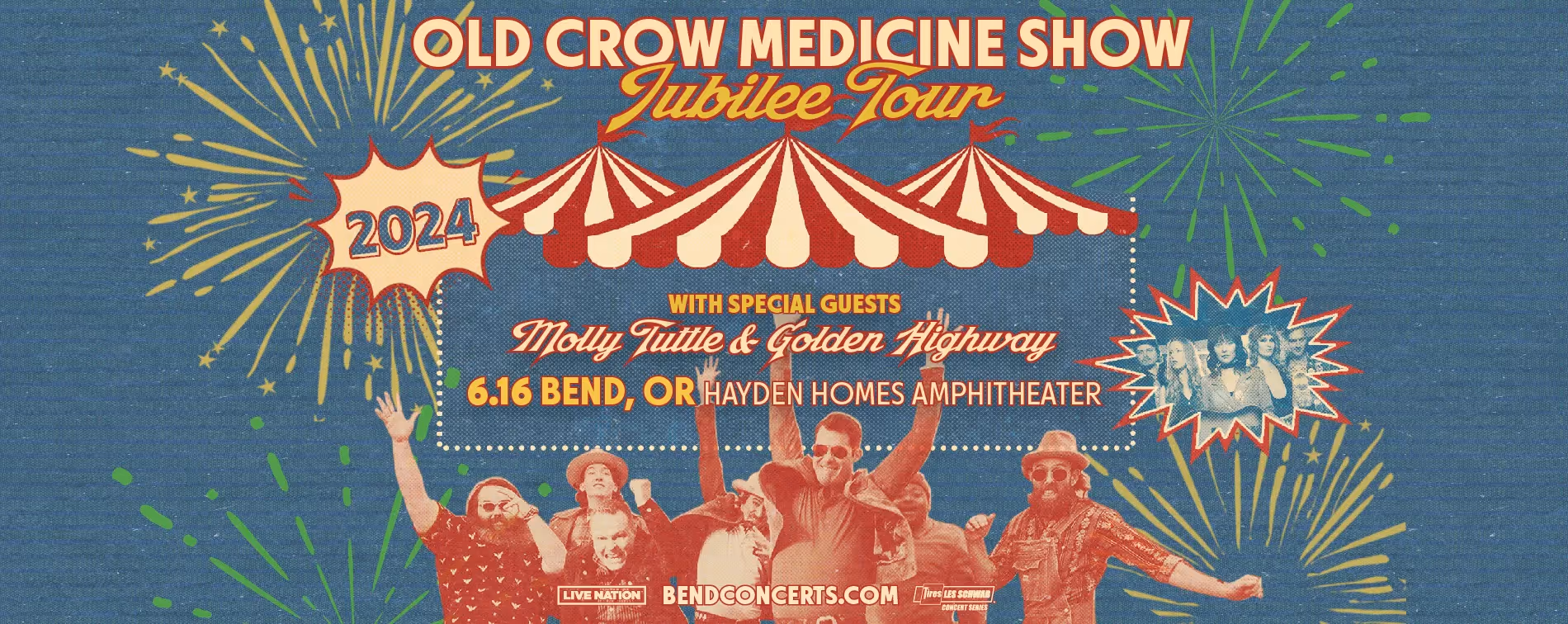 Old Crow Medicine Show Tour 2024 Hayden Homes Amphitheater