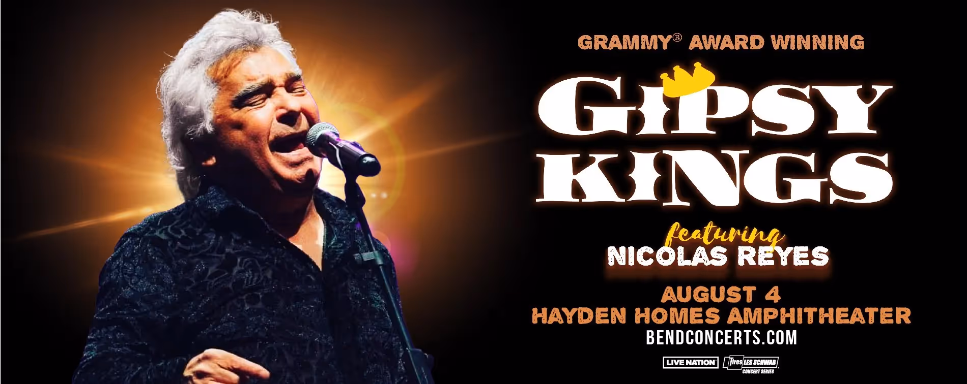 Gipsy Kings 2024 Tour Announcement for Hayden Homes Amphitheater