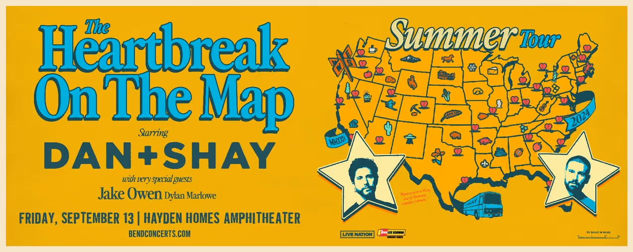 Dan + Shay Tour 2024 Hayden Homes Amphitheater