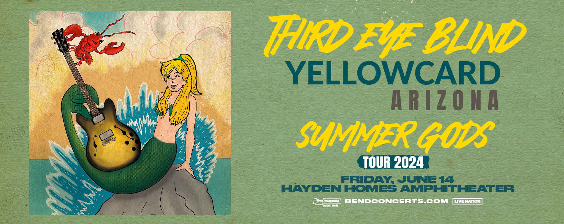 Third Eye Blind Summer Gods Tour 2024 - Hayden Homes Amphitheater