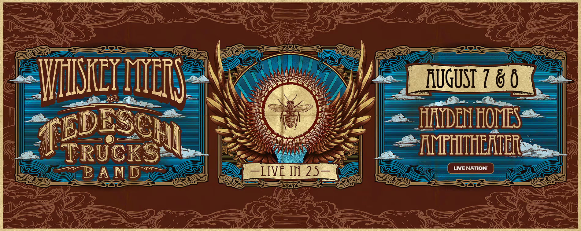 Tedeschi Trucks Band co-headline with Whiskey Myers in Bend, Oregon Thursday, Aug. 7 at Hayden Homes Amphitheater