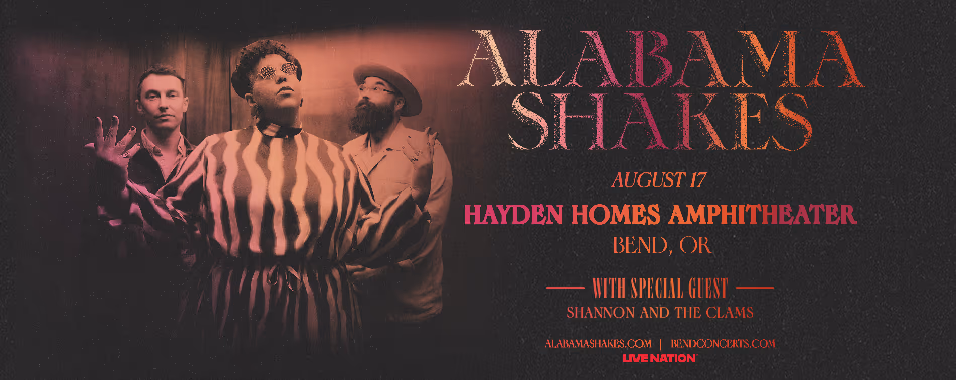 Alabama Shakes play Hayden Homes Amphitheater in Bend, Oregon August 17