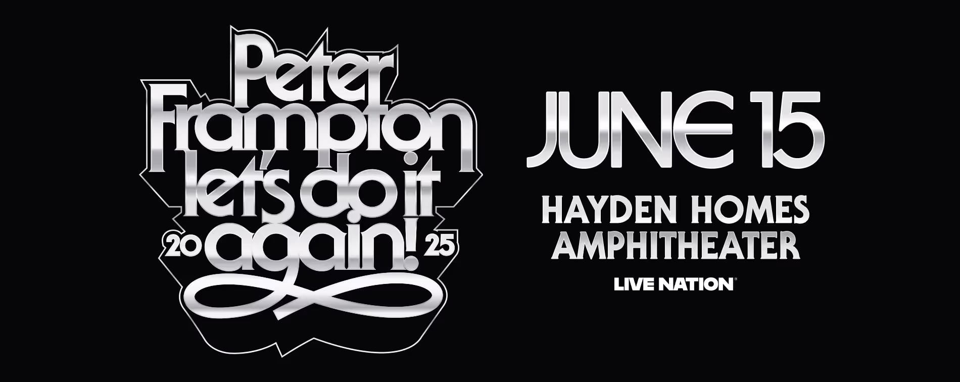 Peter Frampton plays Hayden Homes Amphitheater in Bend, Oregon June 15.