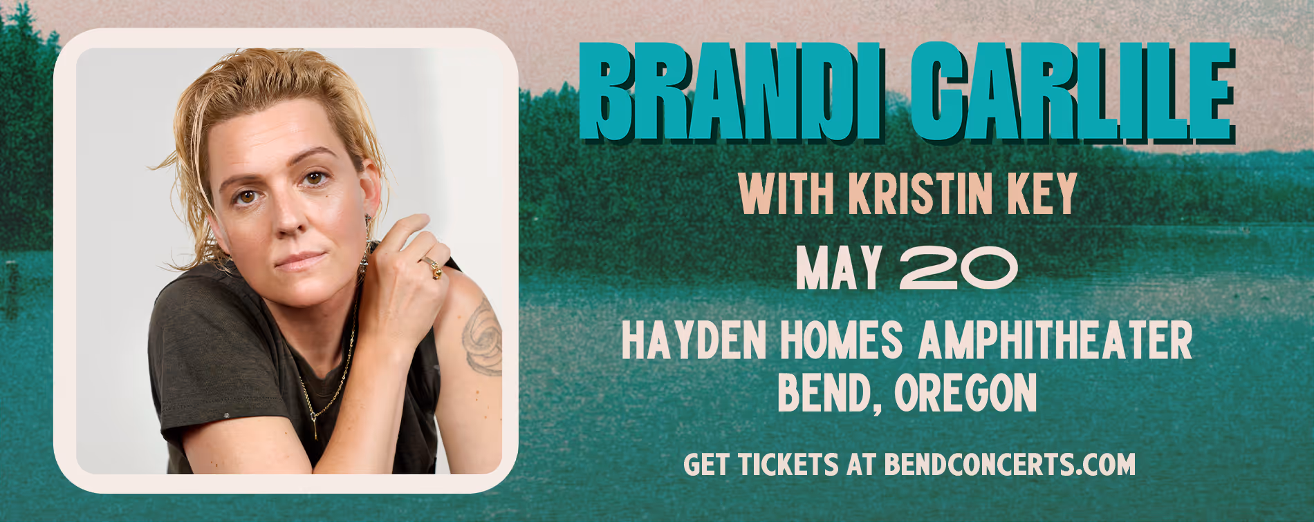 Brandi Carlile performs Hayden Homes Amphitheater in Bend, Oregon Wednesday, May 20.