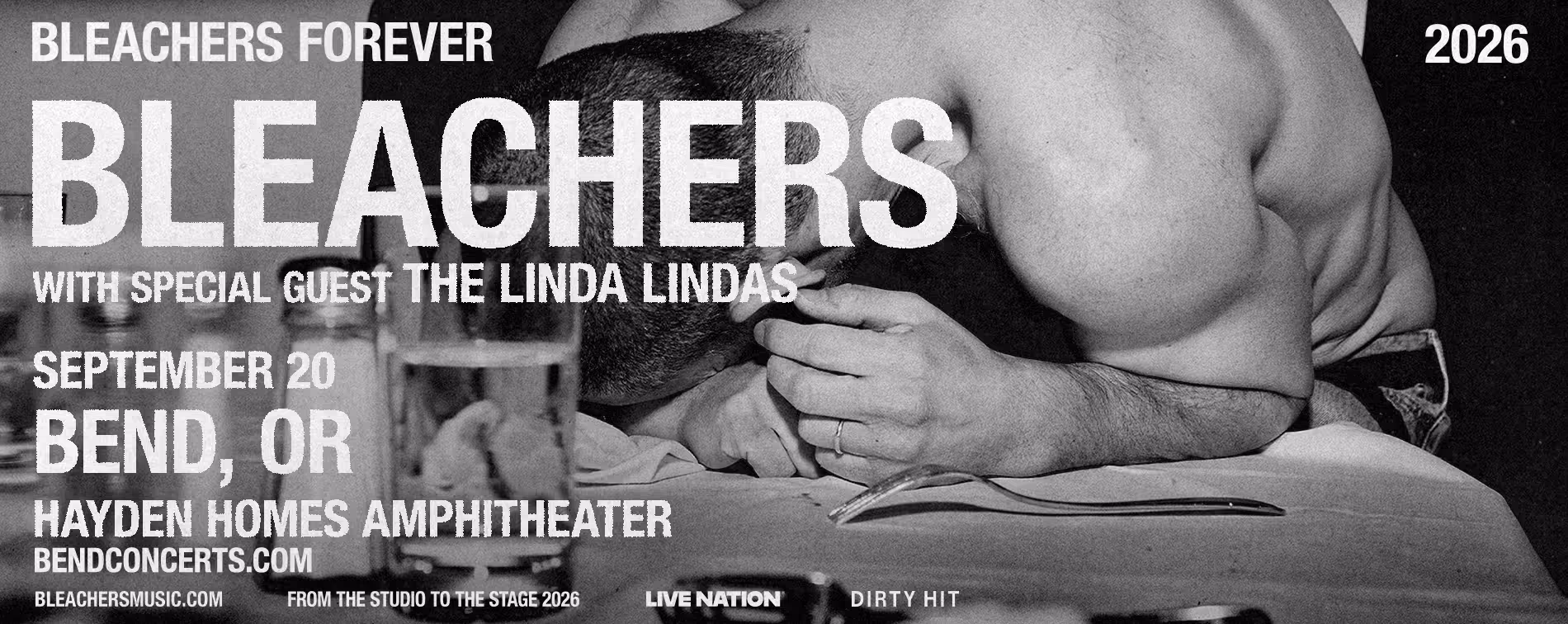 Bleachers perform Hayden Homes Amphitheater in Bend, Oregon September 20.