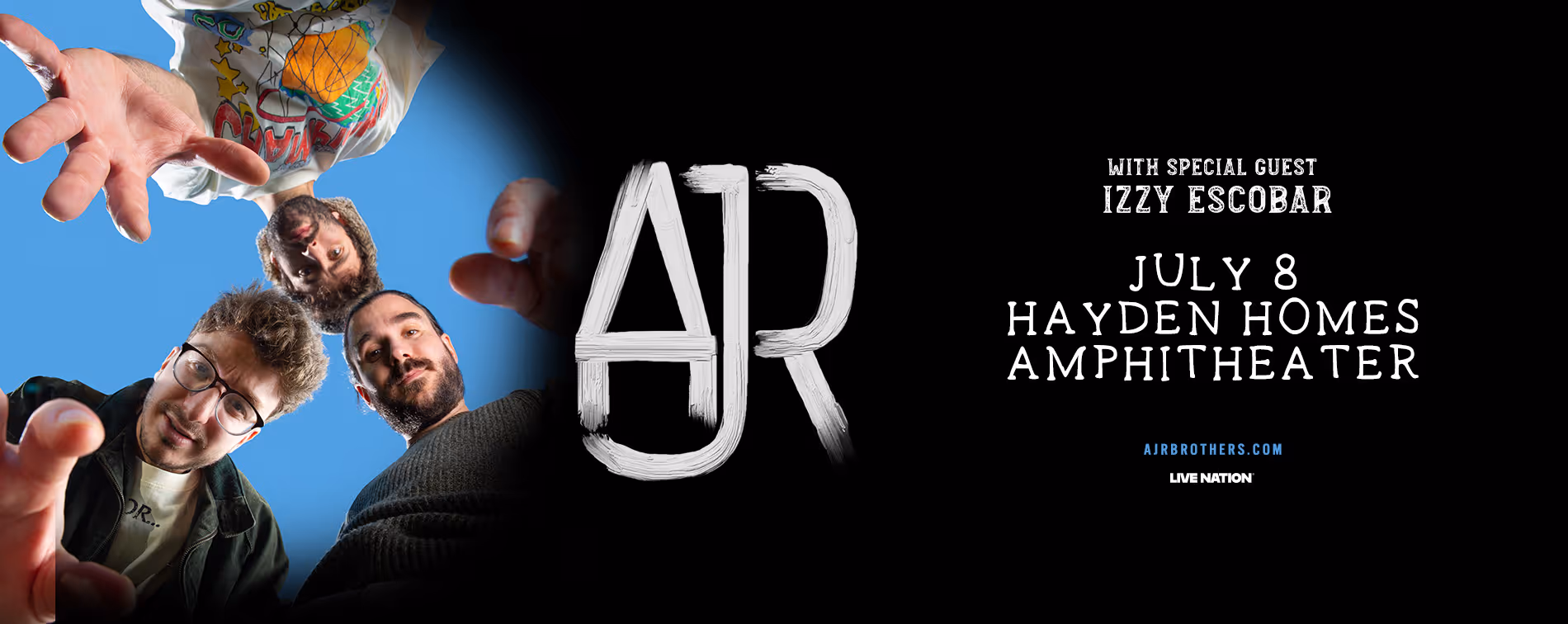 AJR performs Hayden Homes Amphitheater in Bend, Oregon on Wednesday, July 8.
