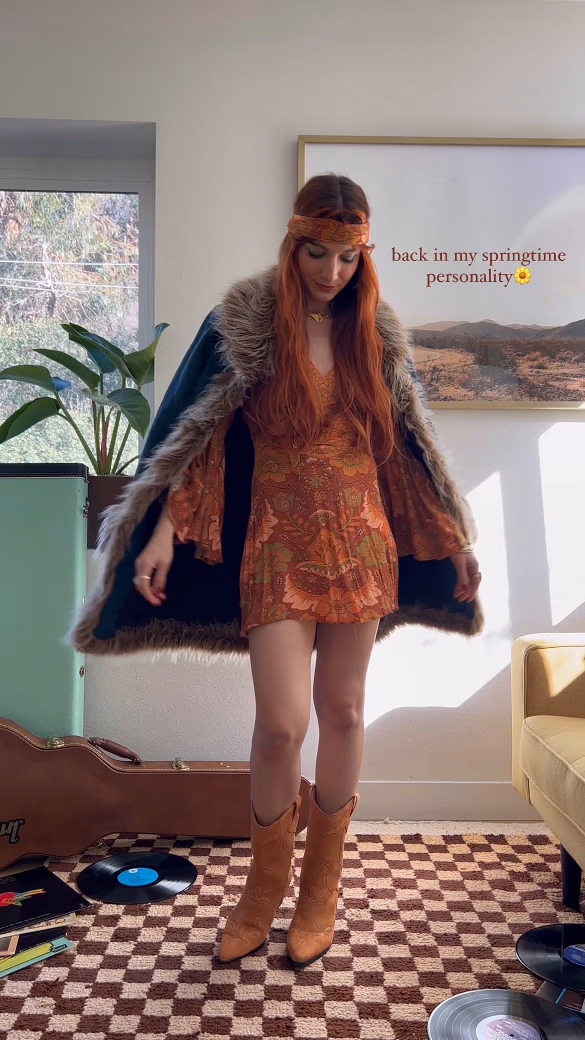 A woman