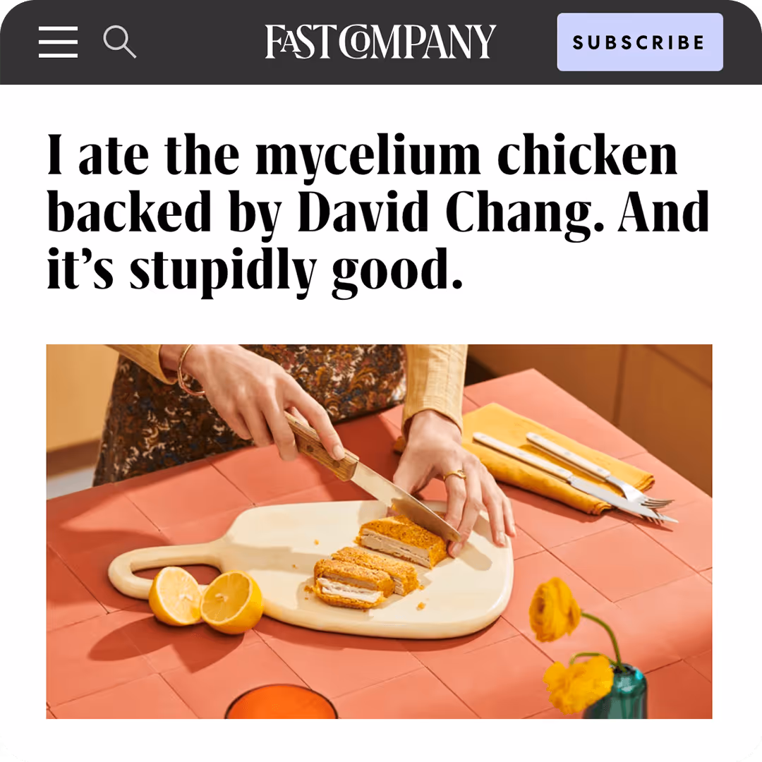 Meati - Fast Company News Article