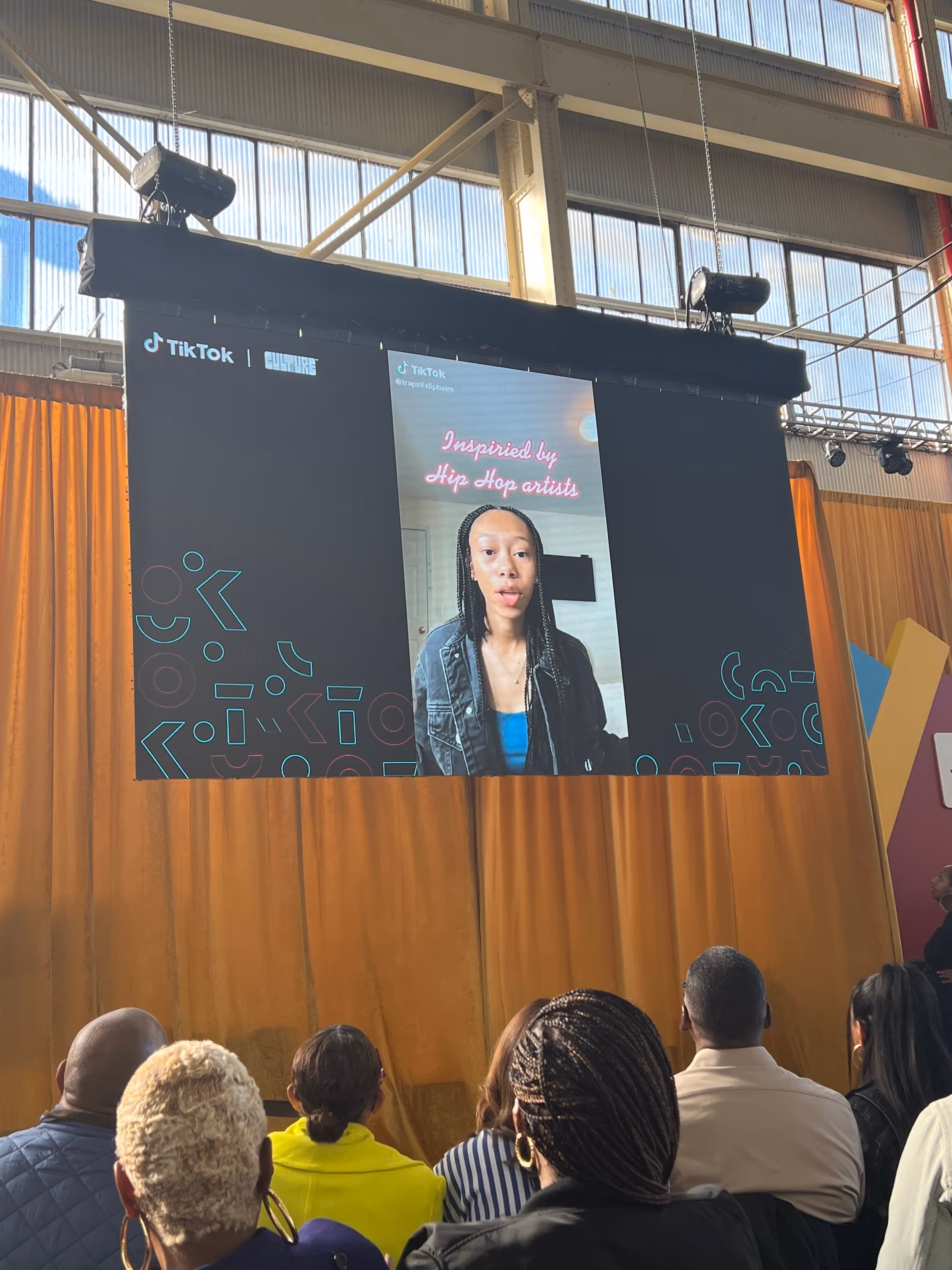 Tik Tok Video Playing On Screen