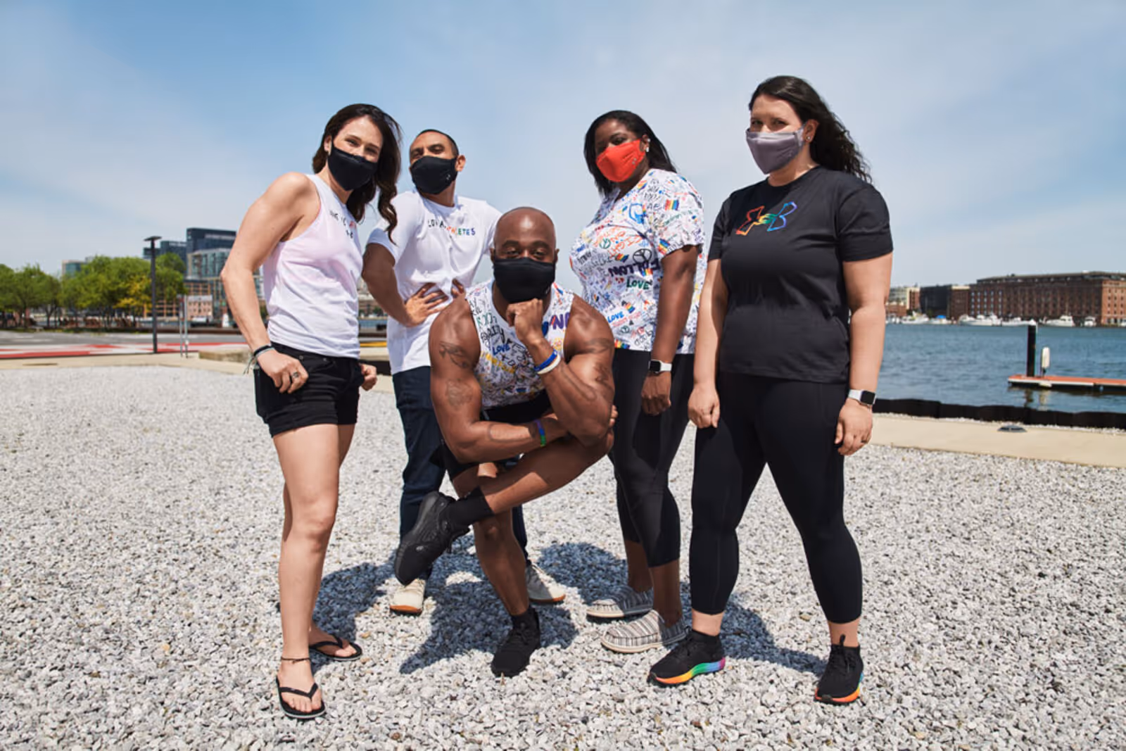Five People Giving Pose