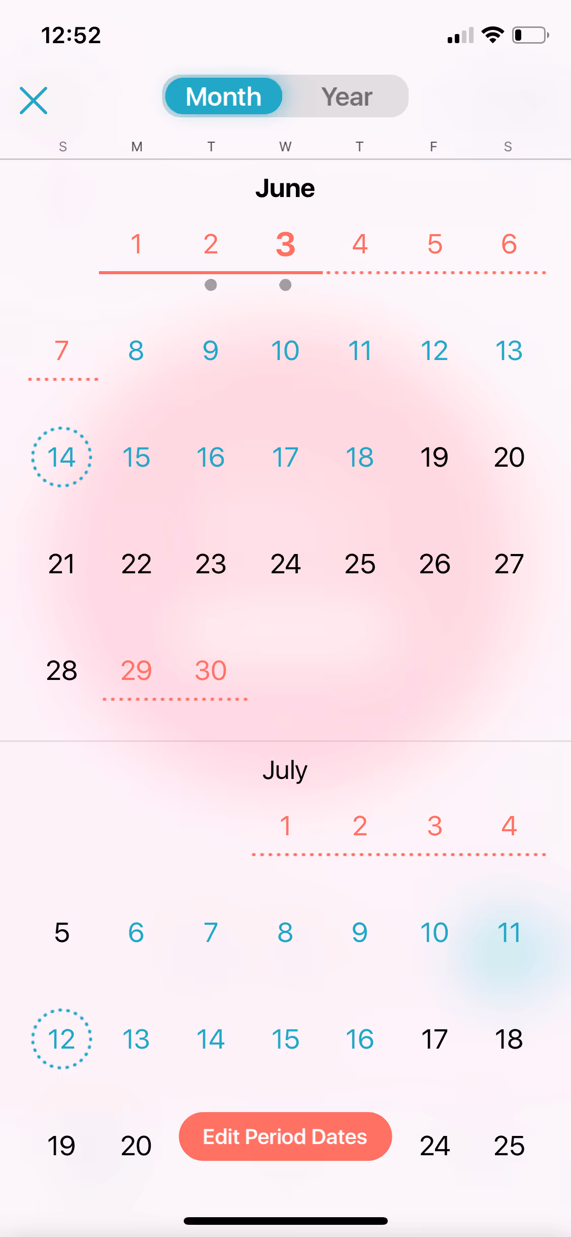 Flo App Screen