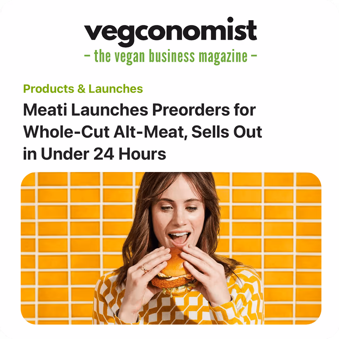 Vegconomist - The Vegan Business Magzine News Article