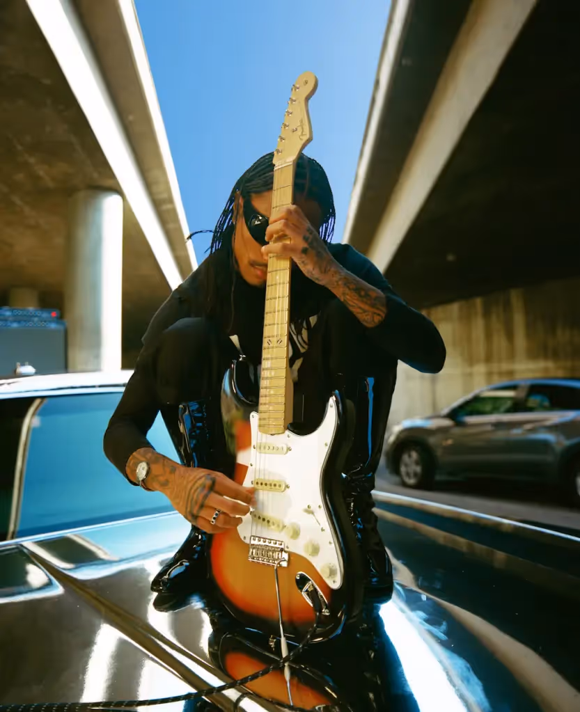 Steve Lacy With People Pleaser Stratocaster