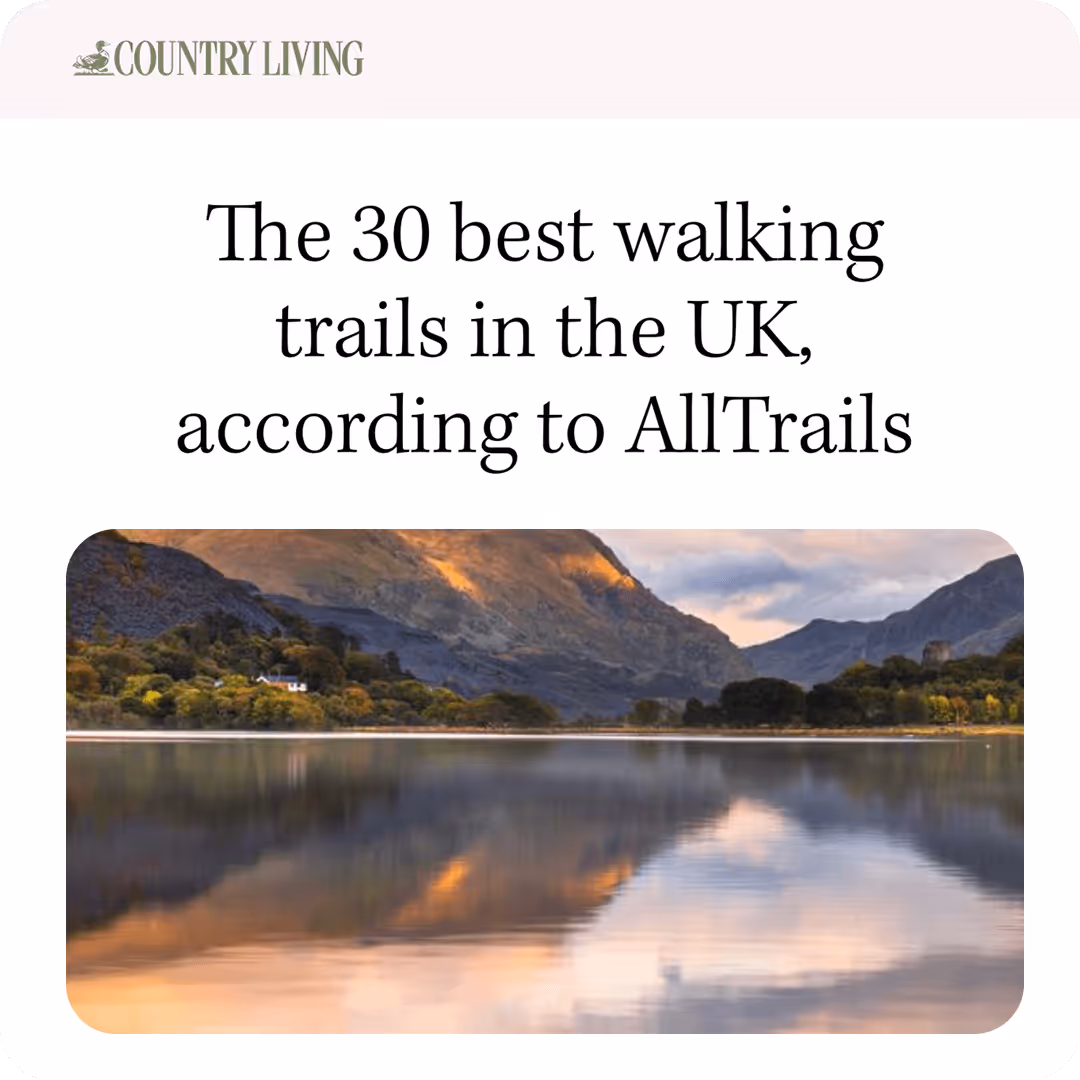 AllTrails - Country Living Article