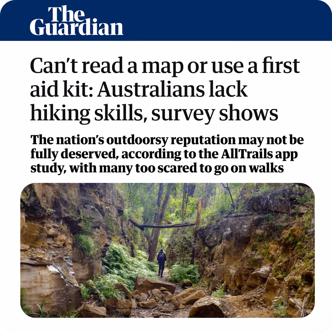 AllTrails - The Guardian Article