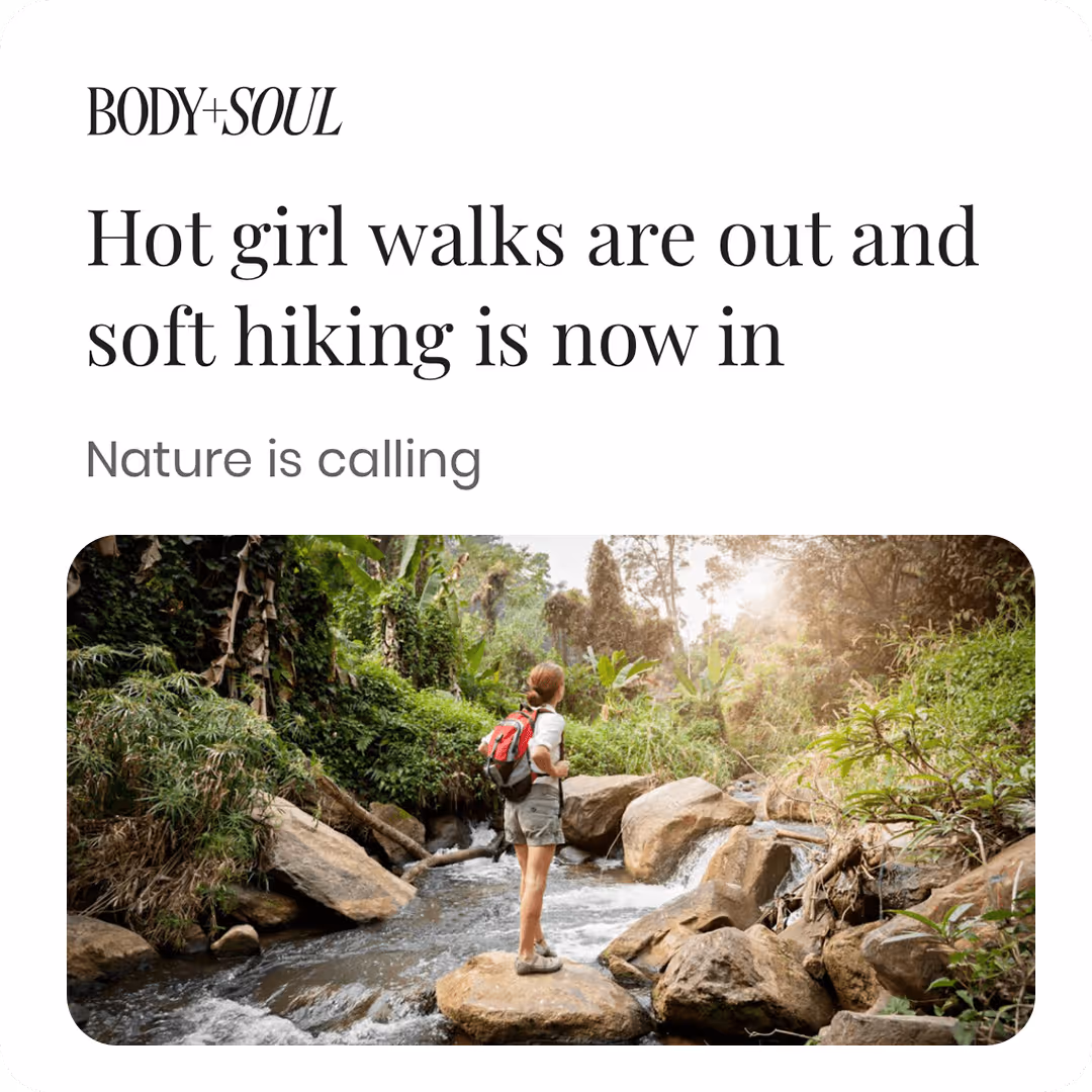 AllTrails - Body + Soul Article