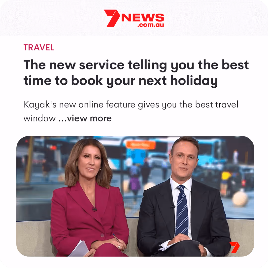 Kayak - 7News Article