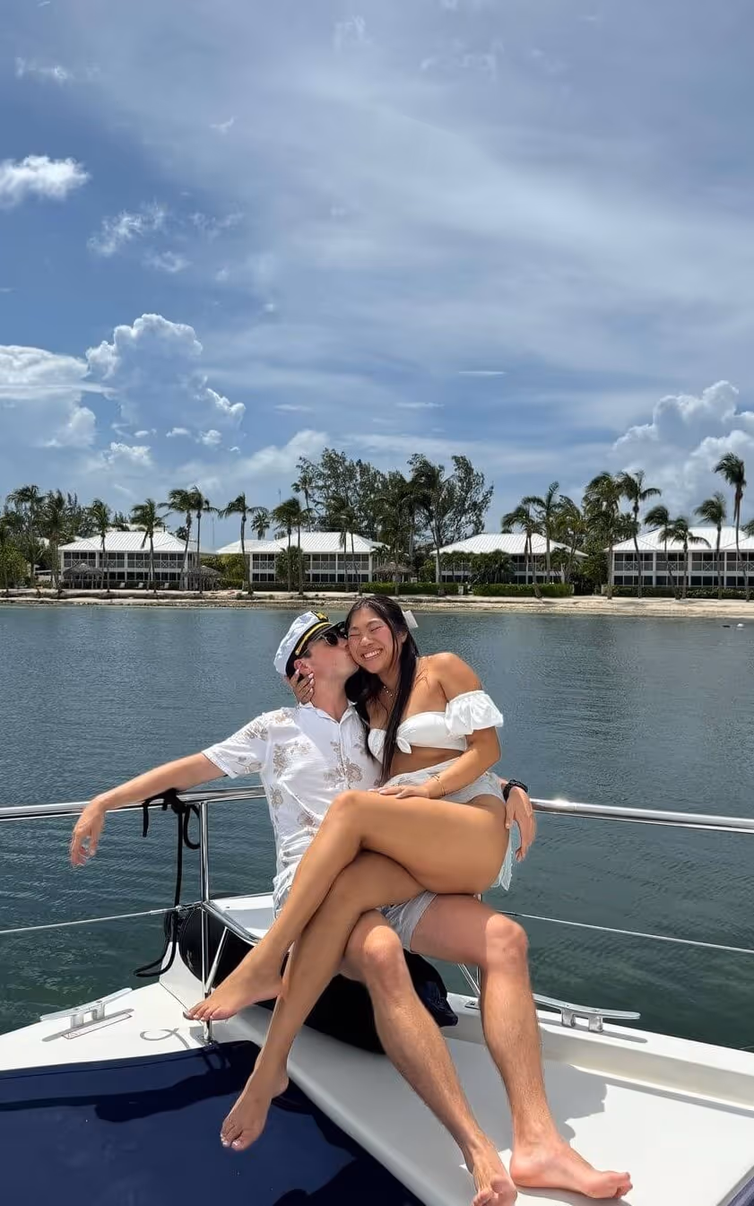 Mei Mei and Jacob, Bachelorette Party in Cayman Islands 