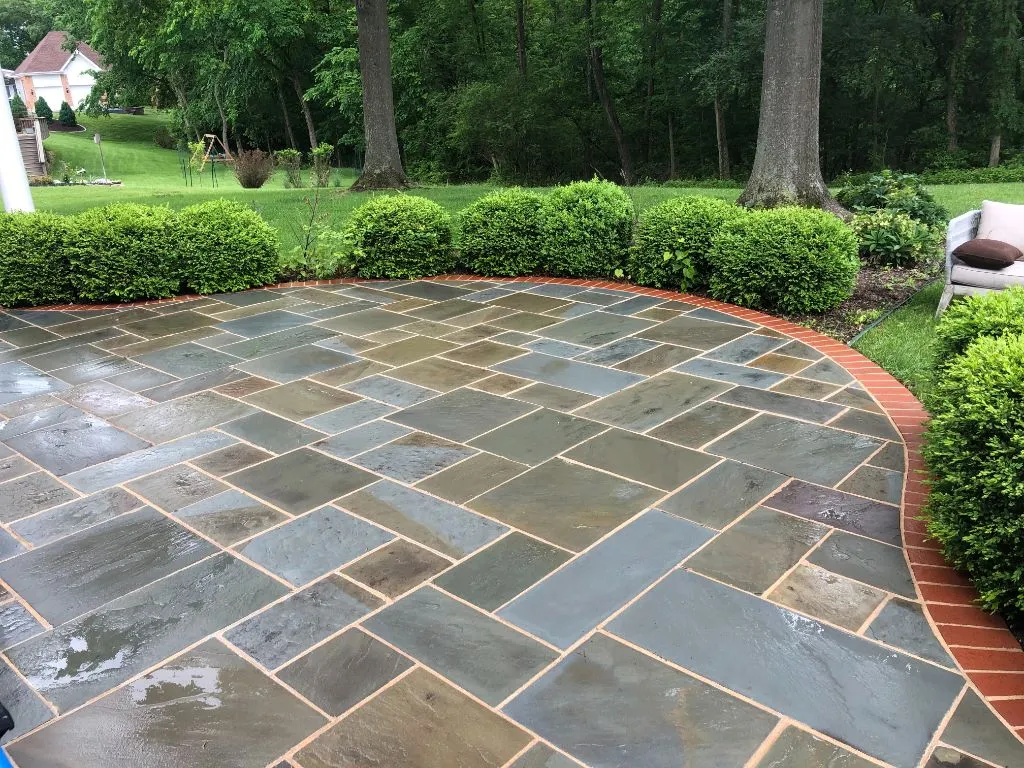 clean patio