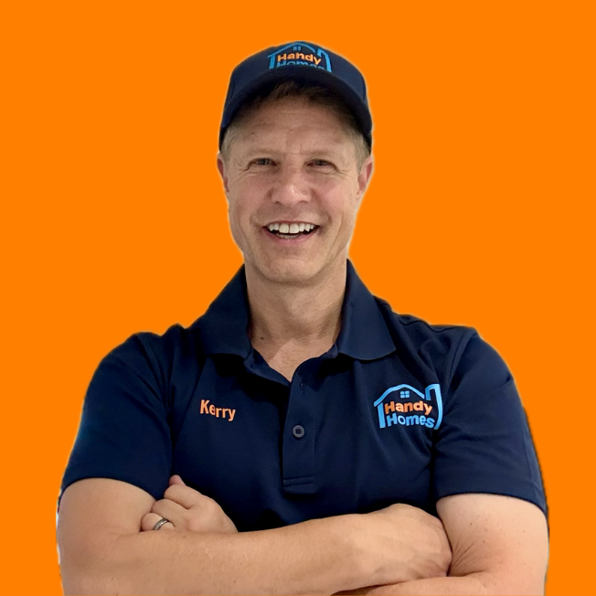 Portrait of a Handy Homes handyman in uniform