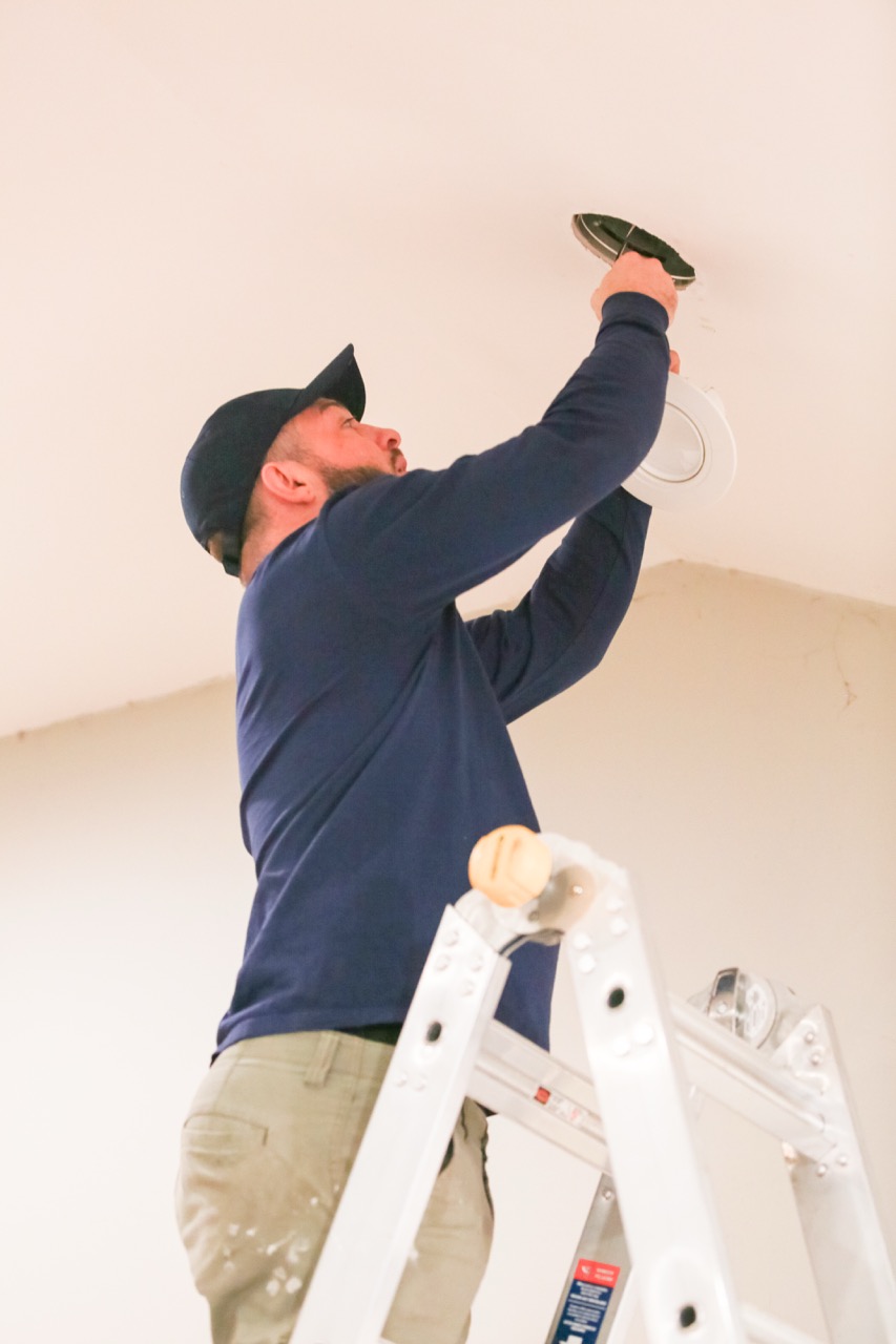 Repair detail work for a home listing