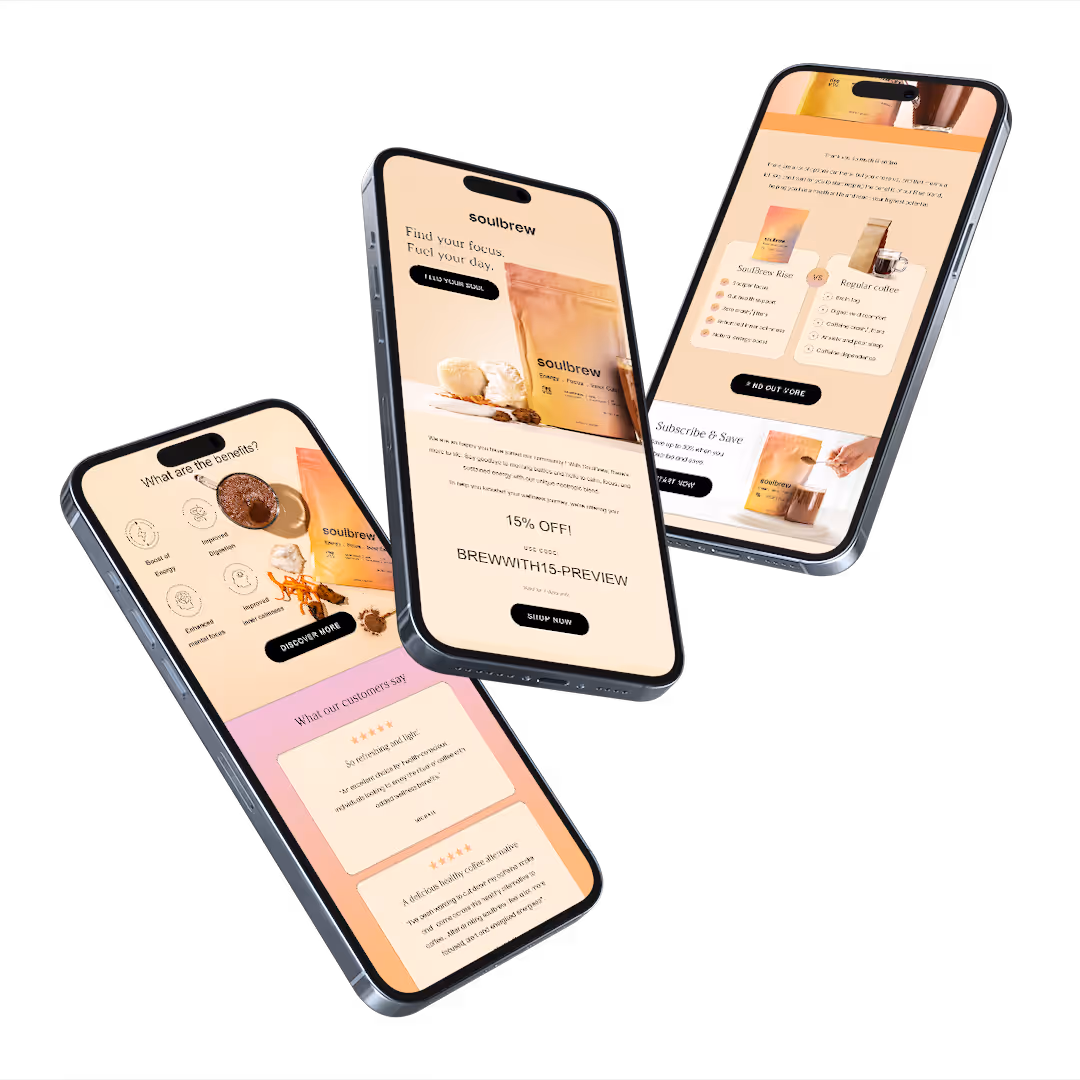 SoulBrew Email Design