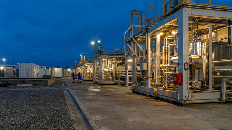 Modular LNG plant