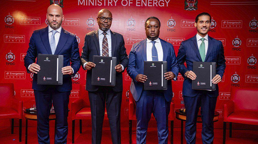 Energetech TANTEL Sign Landmark MOU with TPDC
