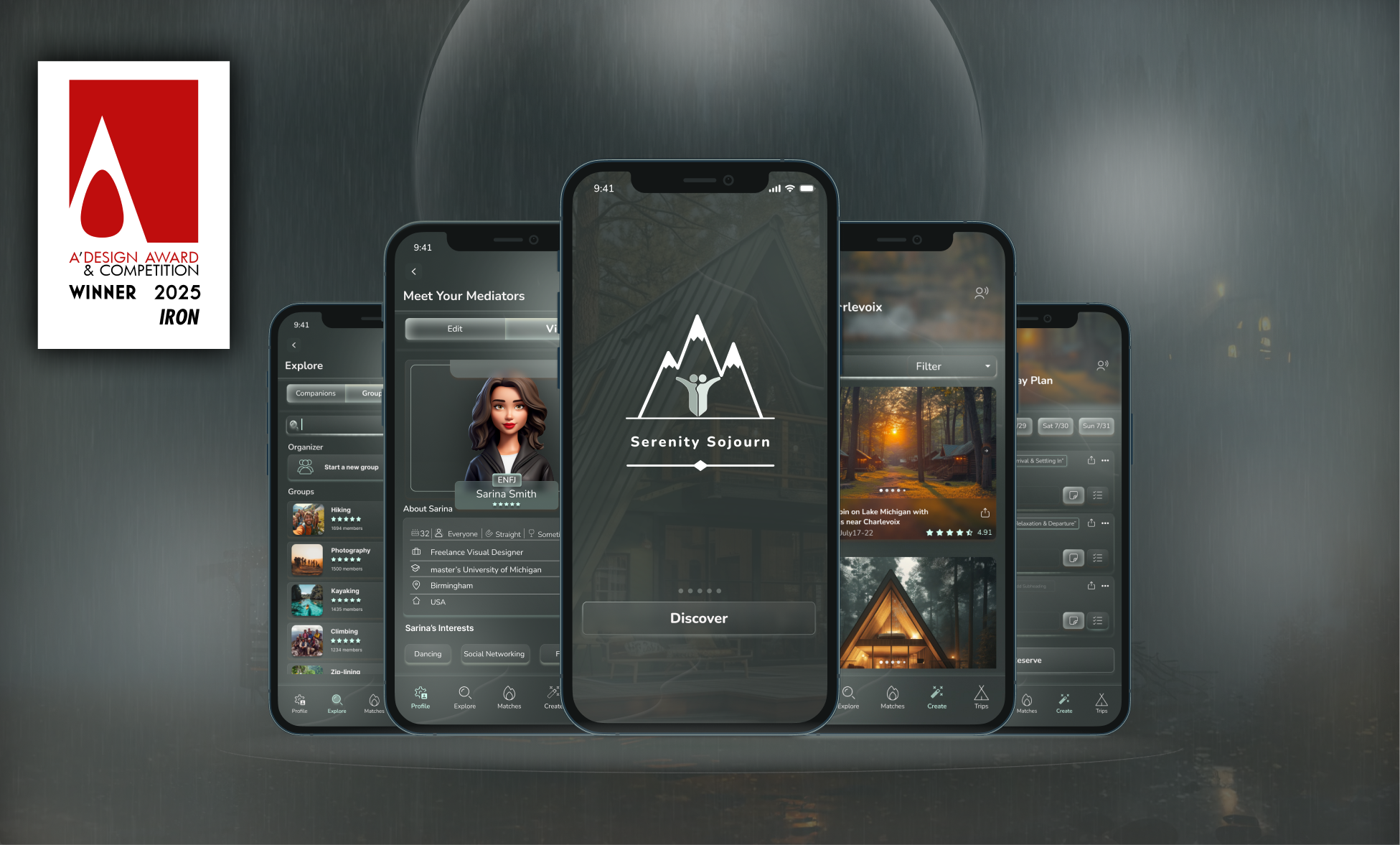 Serenity Sojourn - Community Matching App