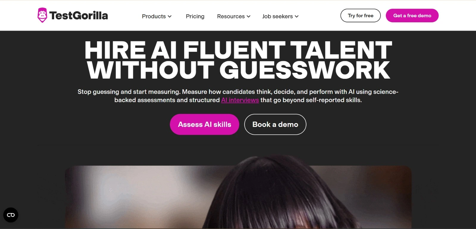 TestGorilla Homepage