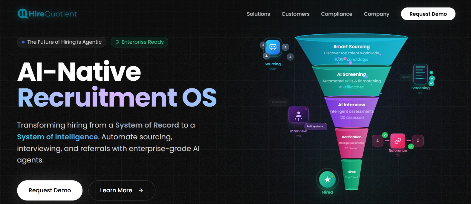 HireQuotient Homepage