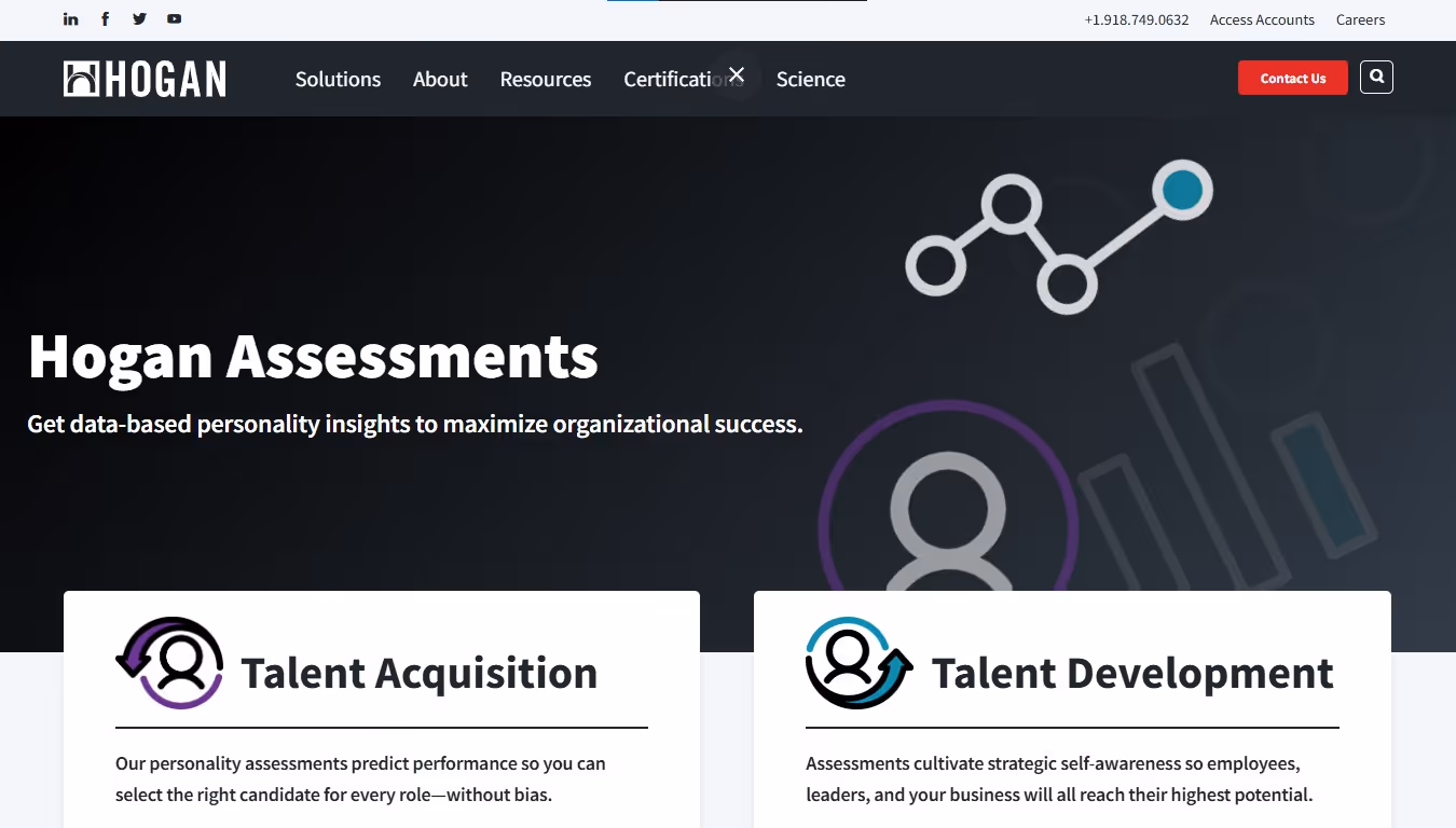 Hogan Assessments Homepage