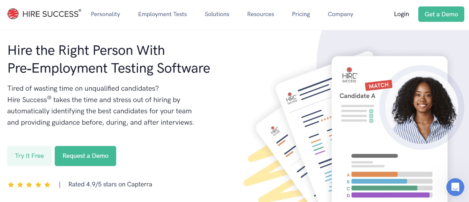 Hire Success Homepage