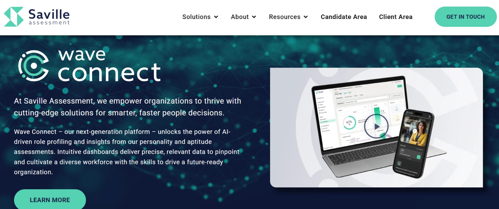 Saville Assessment Homepage