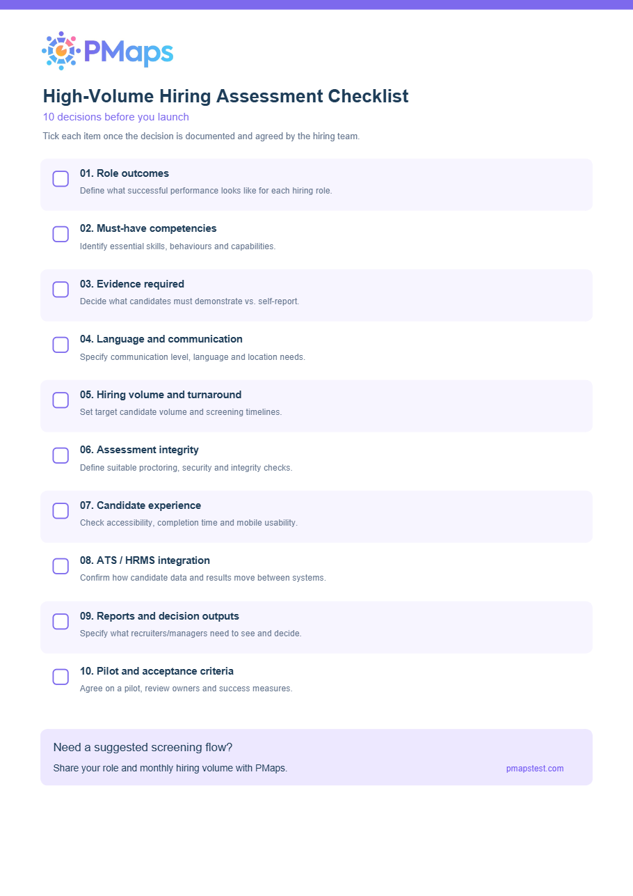 Preview of the one-page checklist PDF