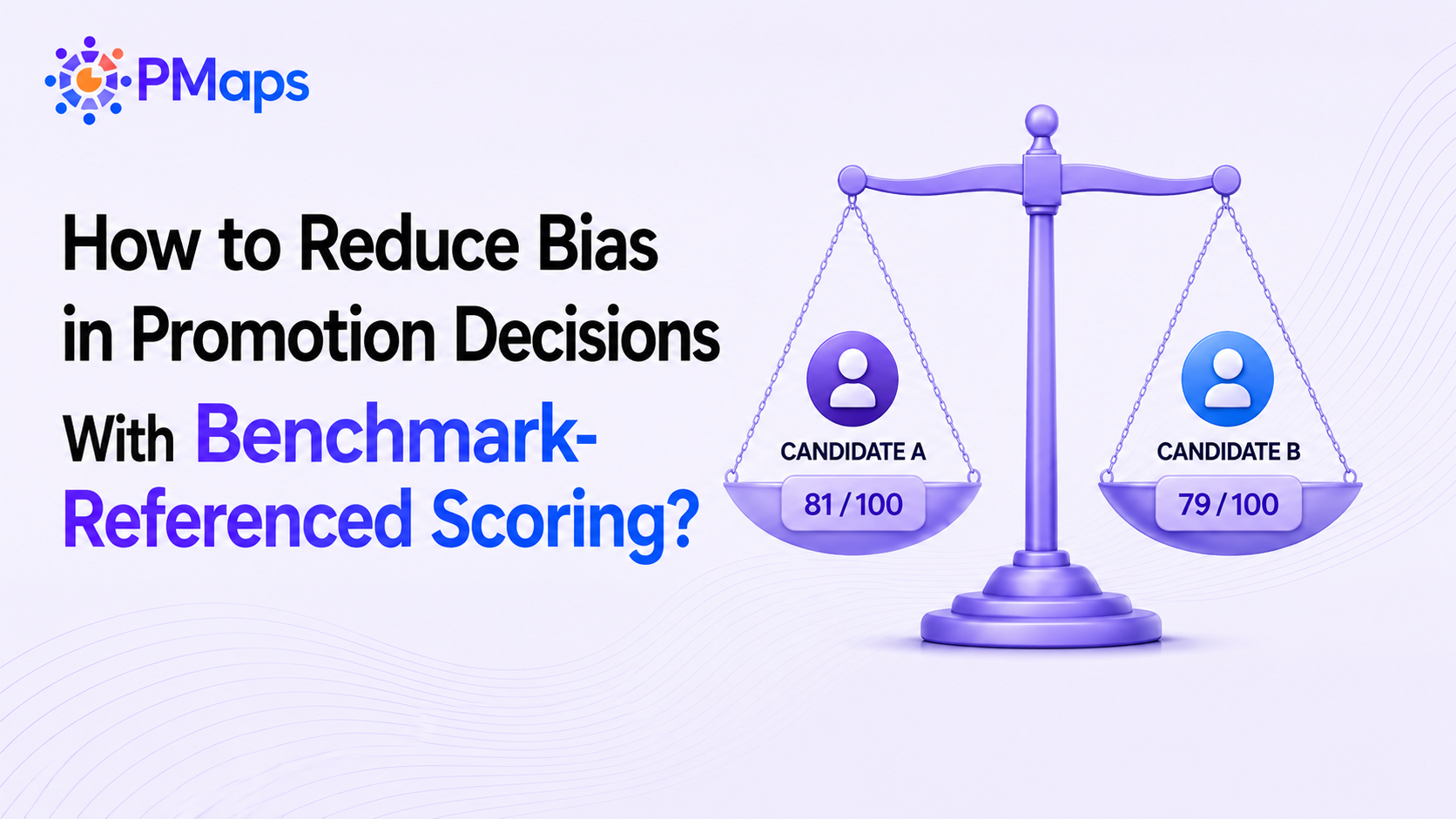 Diverse leadership team reviewing promotion assessment benchmark scores for fair and objective hiring decisions