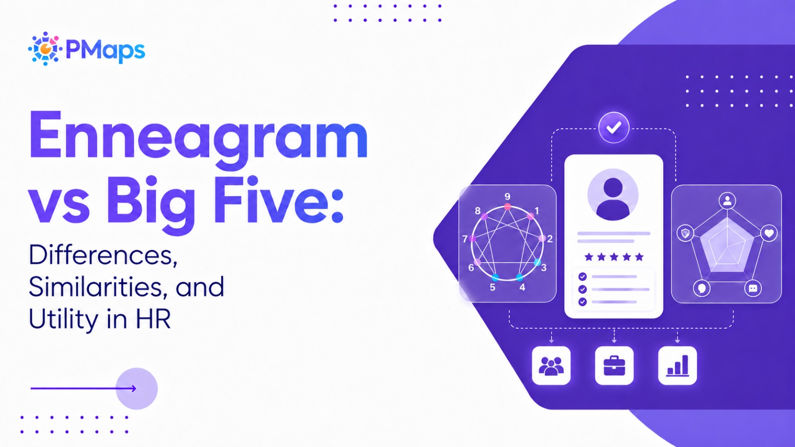 Enneagram vs Big Five personality framework comparison chart for HR hiring and coaching decisions