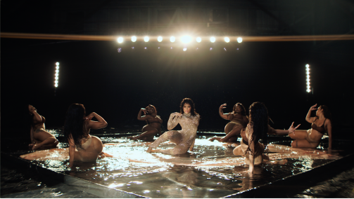Kehlani, "Folded" music video still