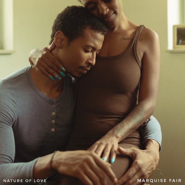 Marquise Fair, "Nature of Love" single cover art