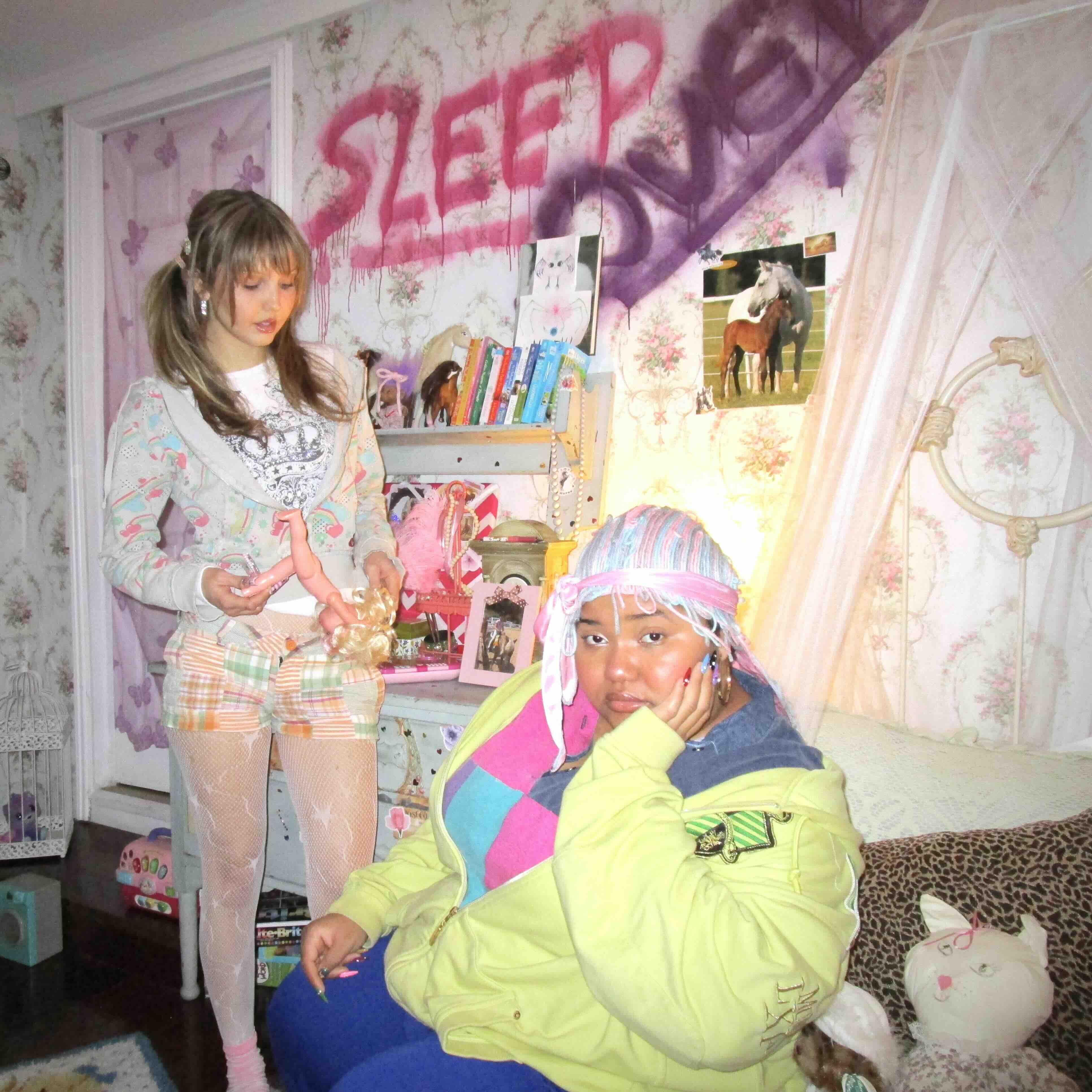 Pebbles&TamTam, 'Sleepover! The Mixtape' cover art