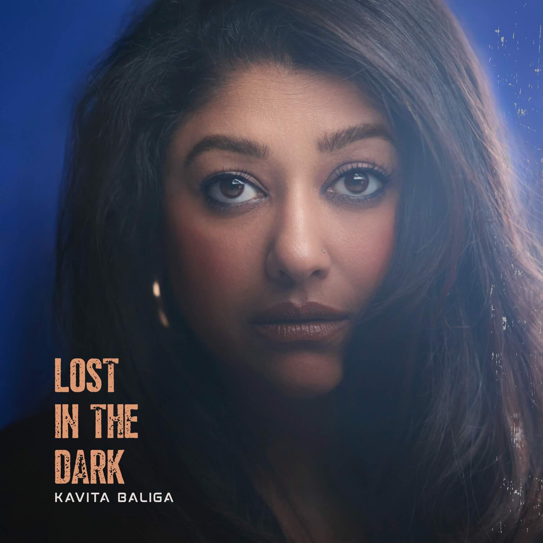 Kavita Baliga, "Lost in the Dark" single cover art