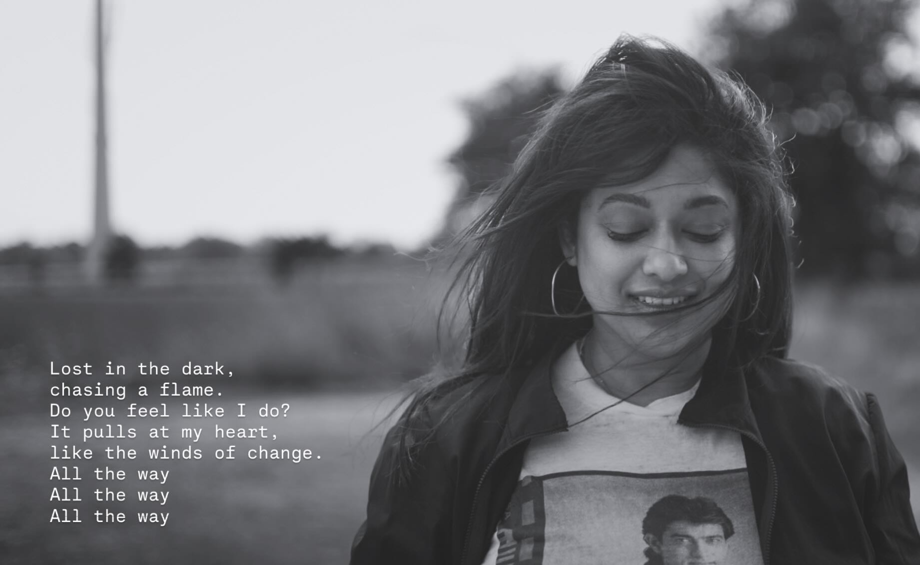 Kavita Baliga, 'Lost in the Dark', lyrics