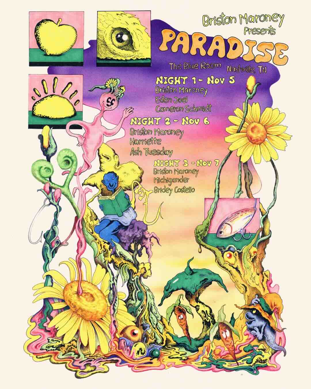 Briston Maroney Presents Paradies (official Poster)
